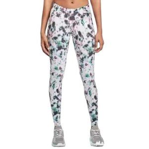 Old Navy Women's Leggings Active Go-Dry Compression Yoga Watercolor Size Medium